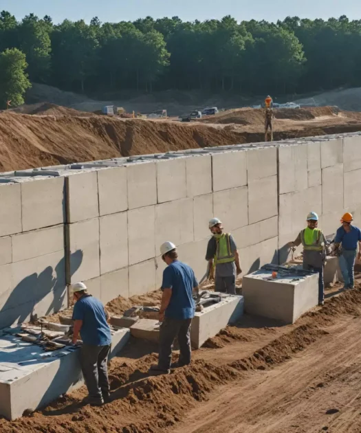 Projektowanie ścian oporowych z bloczków 160x80x80 — podstawy inżynieryjne