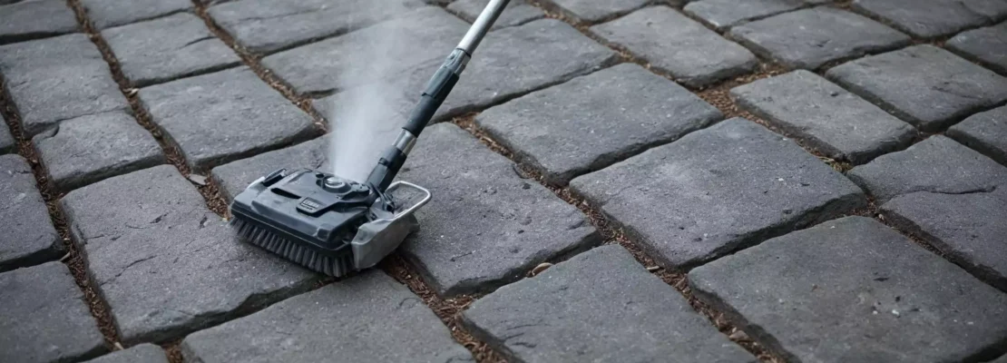 Narzędzia i sprzęt do mycia ciśnieniowego kostki brukowej — co warto mieć?