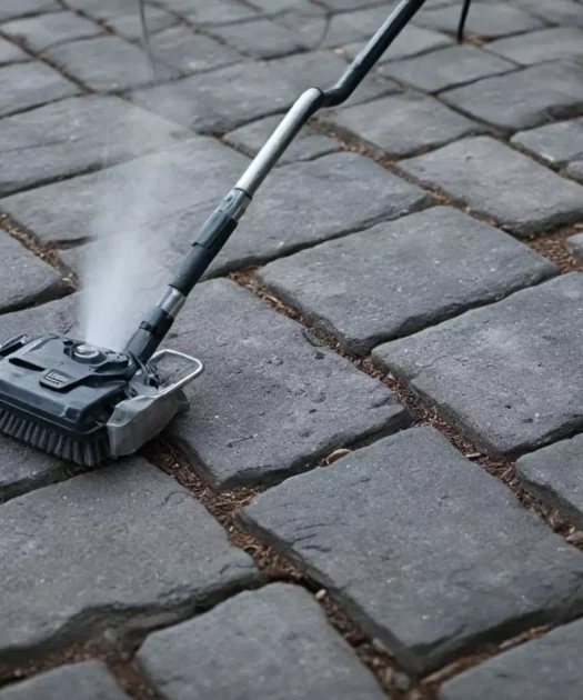 Narzędzia i sprzęt do mycia ciśnieniowego kostki brukowej — co warto mieć?